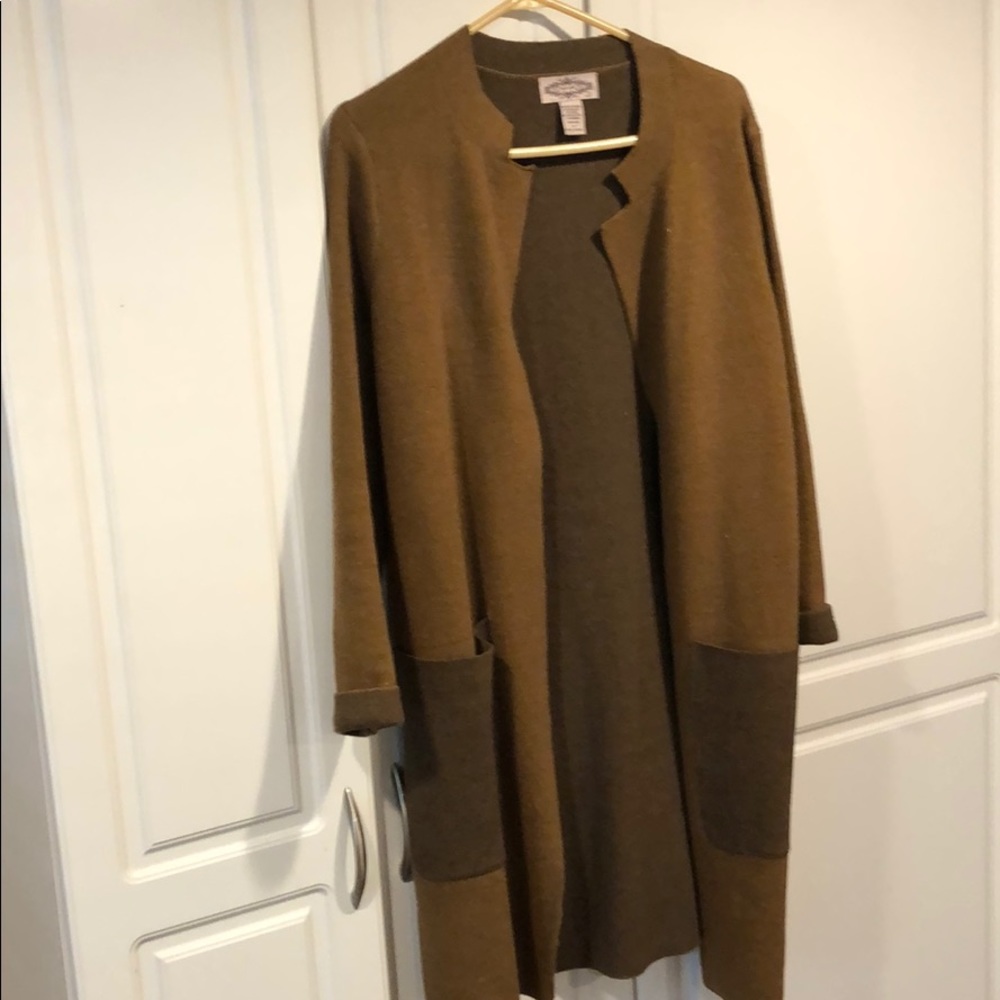 Brown Oliver long sweater